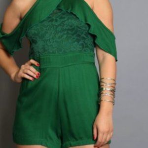 HALTER SHORT ROMPER